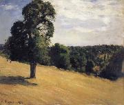 Camille Pissarro The Large pear tree at Montfoucault oil painting on canvas